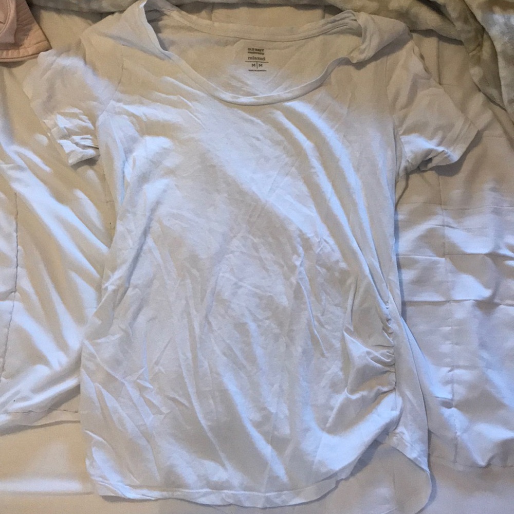 Maternity white t shirt